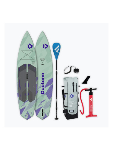 Комплект надуваем SUP борд DUOTONE iSUP Package Blitz Air SLS pale green