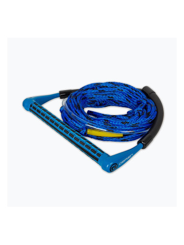 Въже за теглене O'Brien 4-Section Poly-E Wakeboard Rope and Handle Combo blue