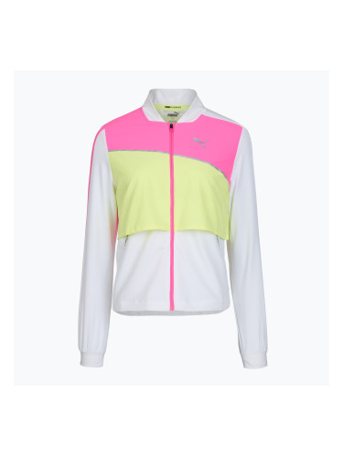 Дамско яке за бягане Puma Run Lite Woven Ultra Jacket pink/neon/white