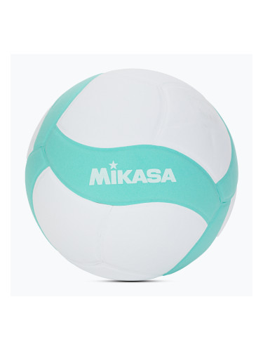 Волейболна топка Mikasa V430W в бяло и зелено размер 4