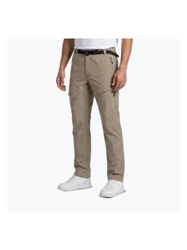 Мъжки панталони за трекинг Aulp Brady light khaki