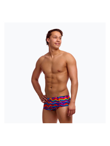 Мъжки плувни боксерки Funky Trunks Sidewinder Trunks plastic fantastic