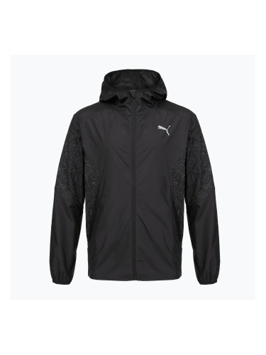 Мъжко яке за бягане Puma Run AOP Lightweight Jacket black