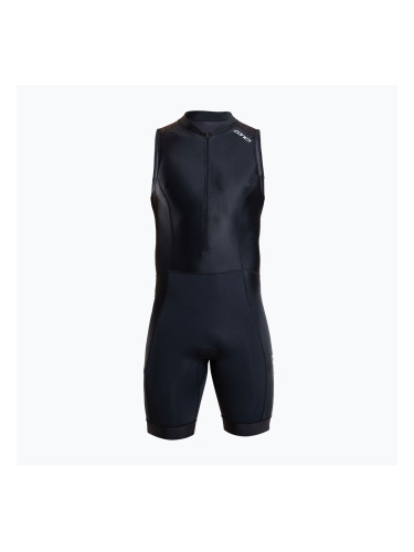 Мъжки гащеризон за триатлон ZONE3 Activate+ Sleeveless Trisuit black