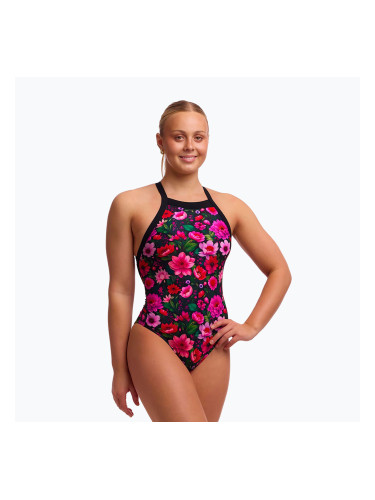 Дамски цял костюм за плуване Funkita Sky Hi One pieces garden glow