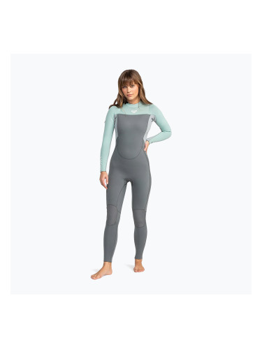 Дамски неопренов костюм за плуване  ROXY 4/3 mm Prologue Back Zip GBS Wetsuit ice green