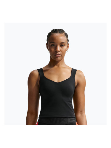 Дамска тренировъчна тениска Nike Pro Sculpt Medium Support Padded Tank black/white