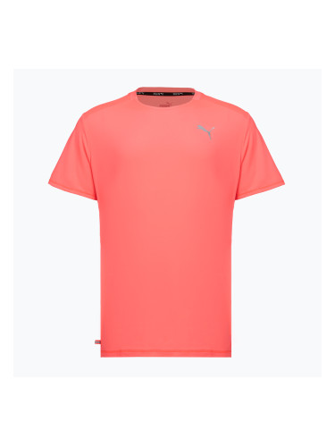 Мъжка тениска за бягане PUMA Run Cloudspun SS Tee Pink/Silver