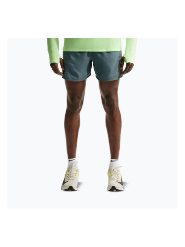 Мъжки къси панталони/шорти Nike Miler Dri-Fit Brief Lined 5" mineral slate