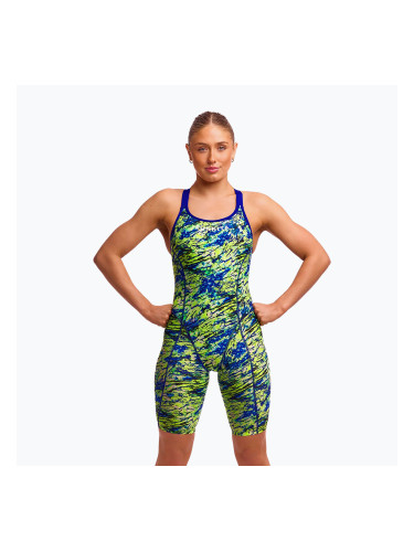Дамски цял костюм за плуване Funkita Fast Training One pieces scaled back