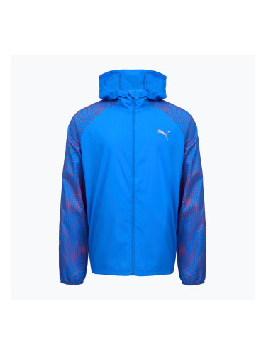 Мъжко яке за бягане Puma Run Favorite Woven Jacket blue/fire orchid