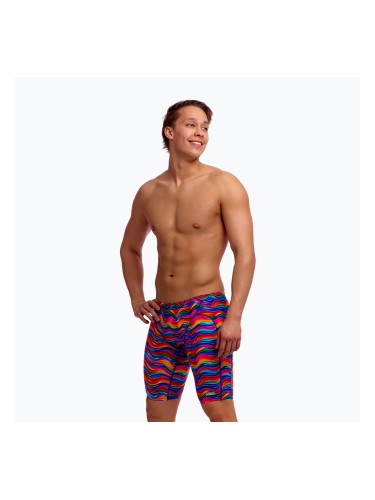 Мъжки шорти за плуване тип клин Funky Trunks Training  plastic fantastic