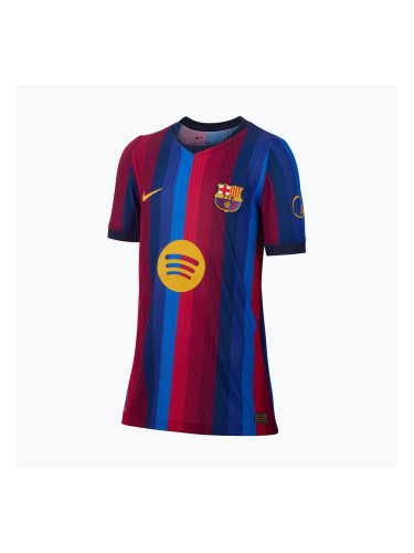 Детска футболна тениска Nike FC Barcelona Dri-Fit ADV Match deep garnet/blue void