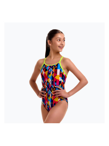 Детски цял бански костюм  Funkita Diamond Back One pieces broken box