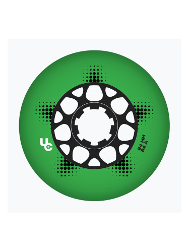 Колела за ролери UNDERCOVER WHEELS Team Pro 84 mm/84A 4 pcs. green