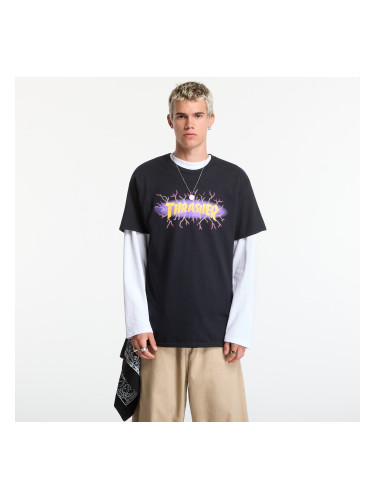 Тениска Thrasher Lightning T-Shirt Black S