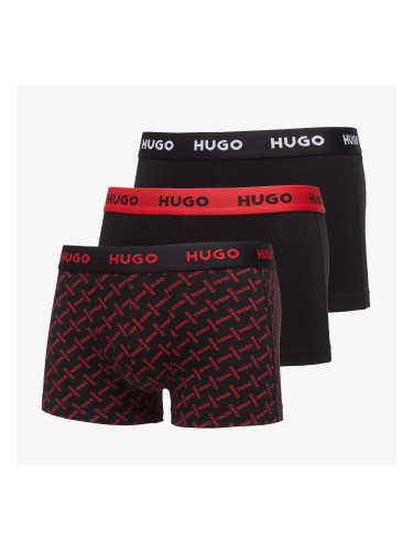 Боксерки Hugo Boss Trunk Triplet Design Multicolor S