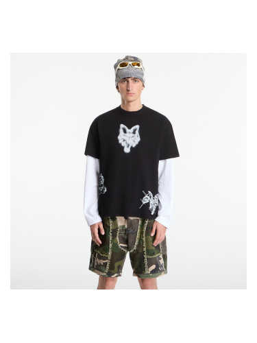 Тениска FOX Airbrushed T-Shirt Black M