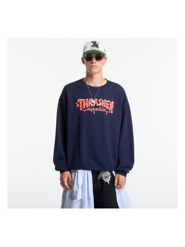 Суитшърт Thrasher Wet Paint Crewneck Blue M