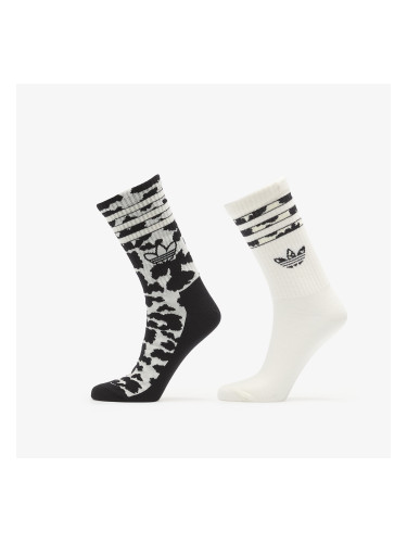 Чорапи adidas Animal Graphic Crew Sock 2 Pairs Off White/ Black S