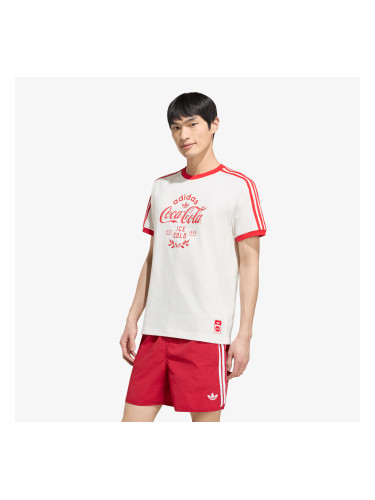 Тениска adidas Originals X Coca-Cola Classic Sport Cali T-Shirt White S
