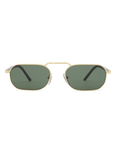 Persol PO1020S 515/31 57 - правоъгълна слънчеви очила, unisex, златни