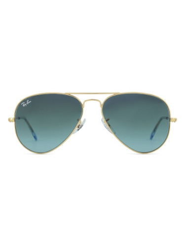Ray-Ban Aviator Large Metal RB3025 001/3M - pilot слънчеви очила, unisex, златни