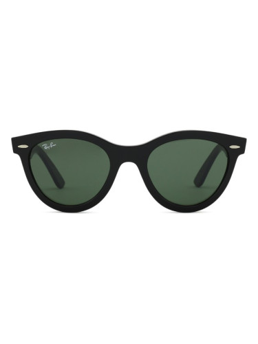 Ray-Ban Wayfarer Way RB2241 901/31 - кръгла слънчеви очила, unisex, черни