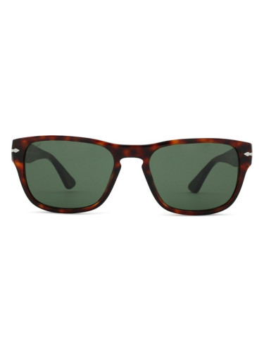 Persol PO3341S 24/31 55 - правоъгълна слънчеви очила, unisex, кафяви