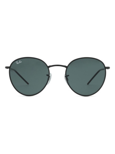 Ray-Ban Round Reverse RBR0103S 002/GR 53 - кръгла слънчеви очила, unisex, черни
