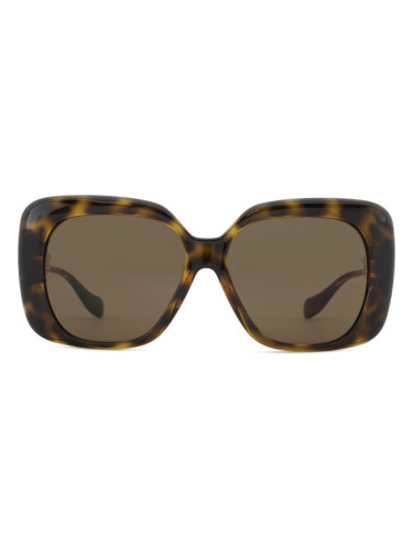 Versace 0VE 4499U 108/73 57 - квадратна слънчеви очила, дамски, кафяви
