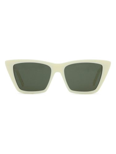 Saint Laurent SL 276 MICA 056 55 - cat eye слънчеви очила, дамски, бели