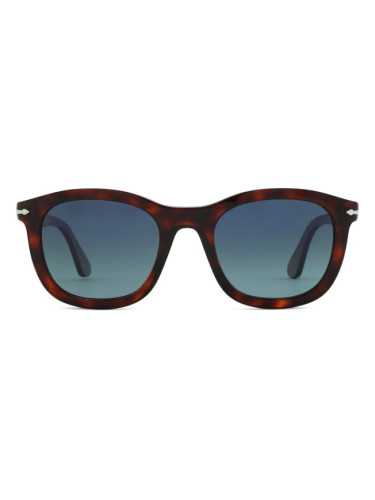Persol PO3395S 24/S3 52 - квадратна слънчеви очила, unisex, кафяви, поляризирани