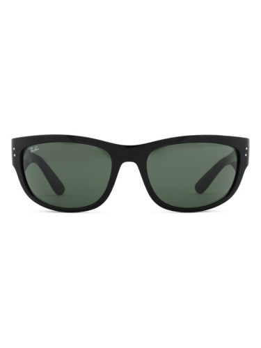 Ray-Ban Mega Balorama RB2289 901/31 - правоъгълна слънчеви очила, unisex, черни