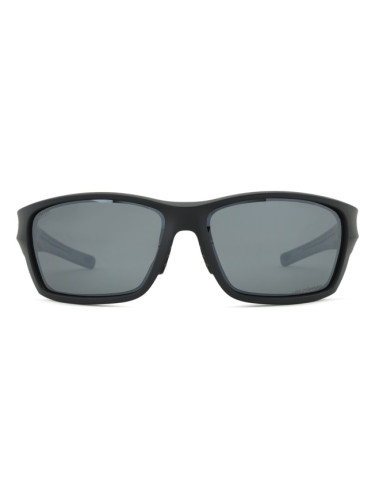 Uvex Sportstyle 232P Black Matt/Mir. Silver S5330022250 - правоъгълна слънчеви очила, unisex, черни, поляризирани огледални