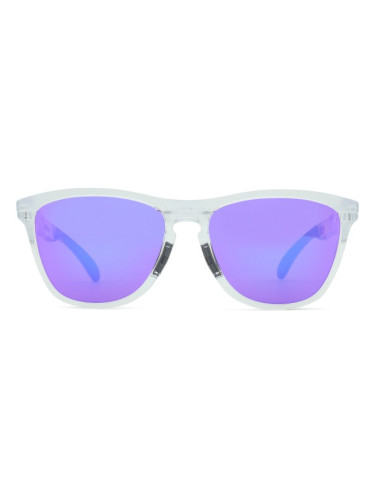 Oakley Frogskins Range XL OO 9503 05 58 - квадратна слънчеви очила, unisex, прозрачни, огледални