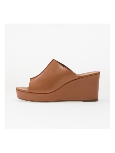 Clarks Sabina Mule Tan Leather 6
