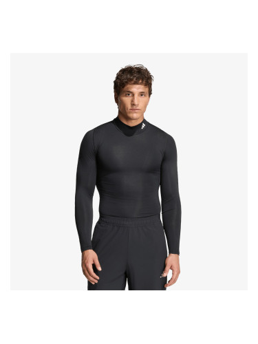 Тениска adidas Techfit Compression Training Mock Neck Long Sleeve T-Shirt Black XL