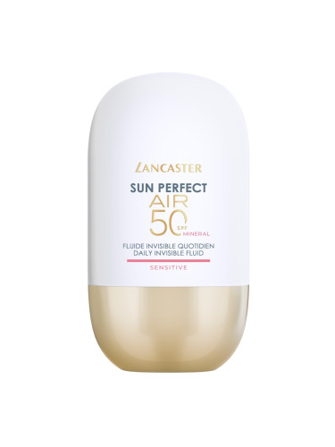 LANCASTER Sun Perfect AIR Daily Invisible Fluid SPF50 Sensitive Mineral Слънцезащитен продукт дамски 40ml
