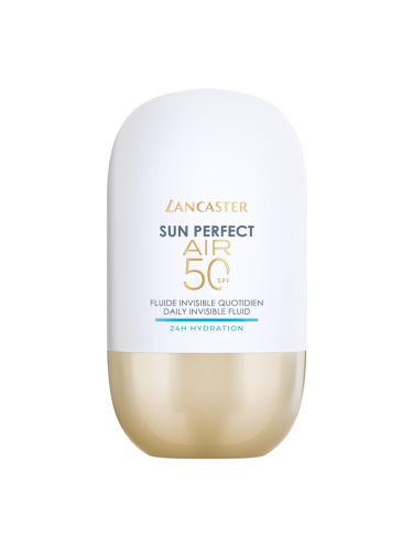 LANCASTER Sun Perfect AIR Daily Invisible Fluid SPF50 24H Hydration Слънцезащитен продукт дамски 40ml