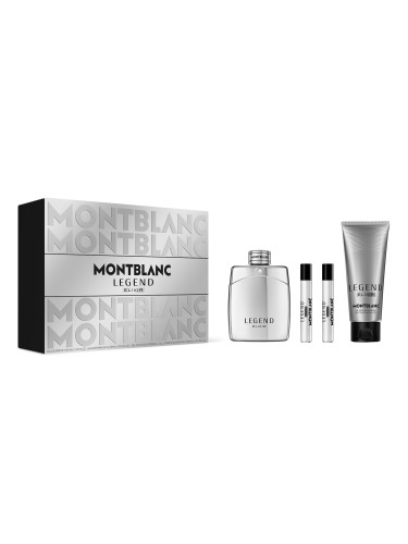 КОМПЛЕКТ MONTBLANC Legend Elixir Parfum + Travel Spray Parfumx2 + Shower Gel Parfum мъжки 50ml