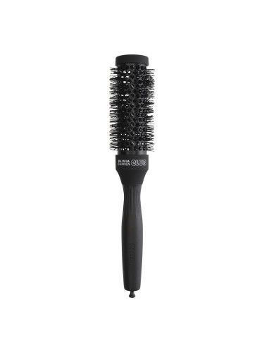 OLIVIA GARDEN CLUB The Glow Blowout Ceramic Round Brush Black S Четка за коса дамски  