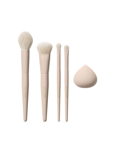 КОМПЛЕКТ MORPHE Oat Latte 5-Piece Face & Eye Brush Set Комплект дамски  