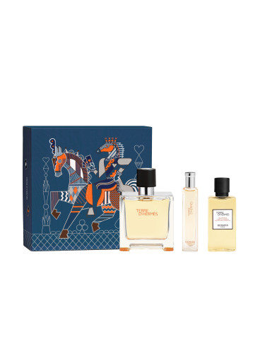 КОМПЛЕКТ HERMÈS Terre D'Hermès Parfum Eau de Parfum мъжки 75ml