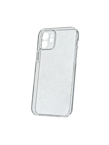 Силиконов кейс Shine 2 mm брокатен, За Honor 600, Прозрачен