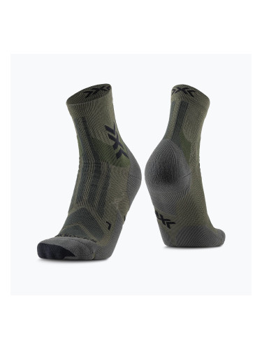 Чорапи X-Socks Hike Discover Ankle dark sage/black