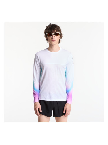 Тениска SOAR Ls Hot Weather T White/ Blue M