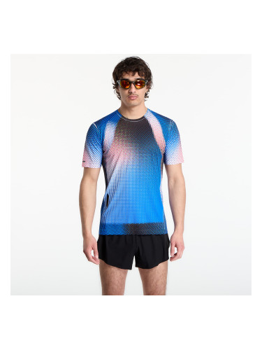 Тениска SOAR Printed Tech T Blue/ Black Dots L