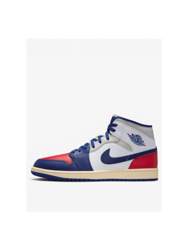 NIKE Air Jordan 1 Mid White / Blue