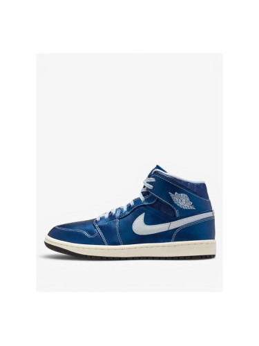 NIKE Air Jordan 1 Mid SE Blue / White
